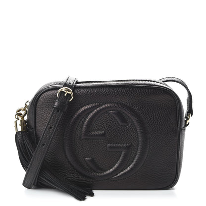 Gucci Pebbled Calfskin Small Soho Disco Bag Black 1 of 10