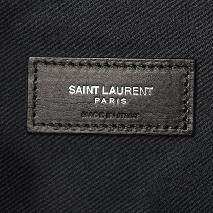 Saint Laurent Raffia Tote Black 6 of 9