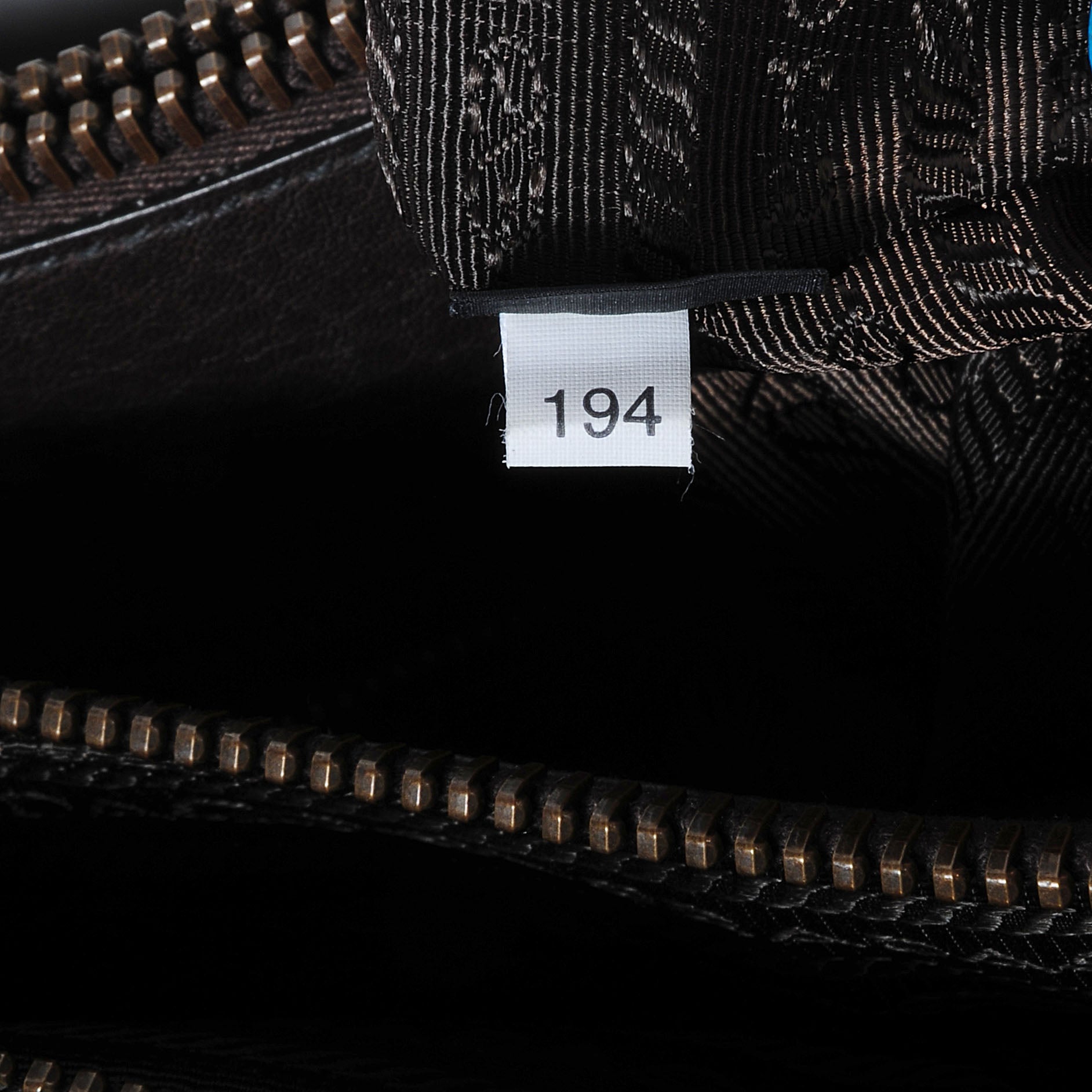 Prada Tessuto Nylon Double Zip Logo Tote Nero Black 8 of 11