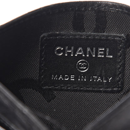 Chanel Calfskin Quilted Cambon Card Holder Black 5 of 7