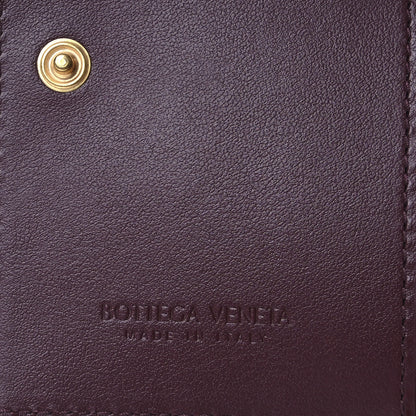 Bottega Veneta Nappa Intrecciato Small Bi-Fold Zip Wallet Barolo 7 of 8