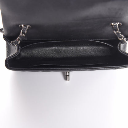 Chanel Lambskin Quilted Extra Mini Flap Black 5 of 7