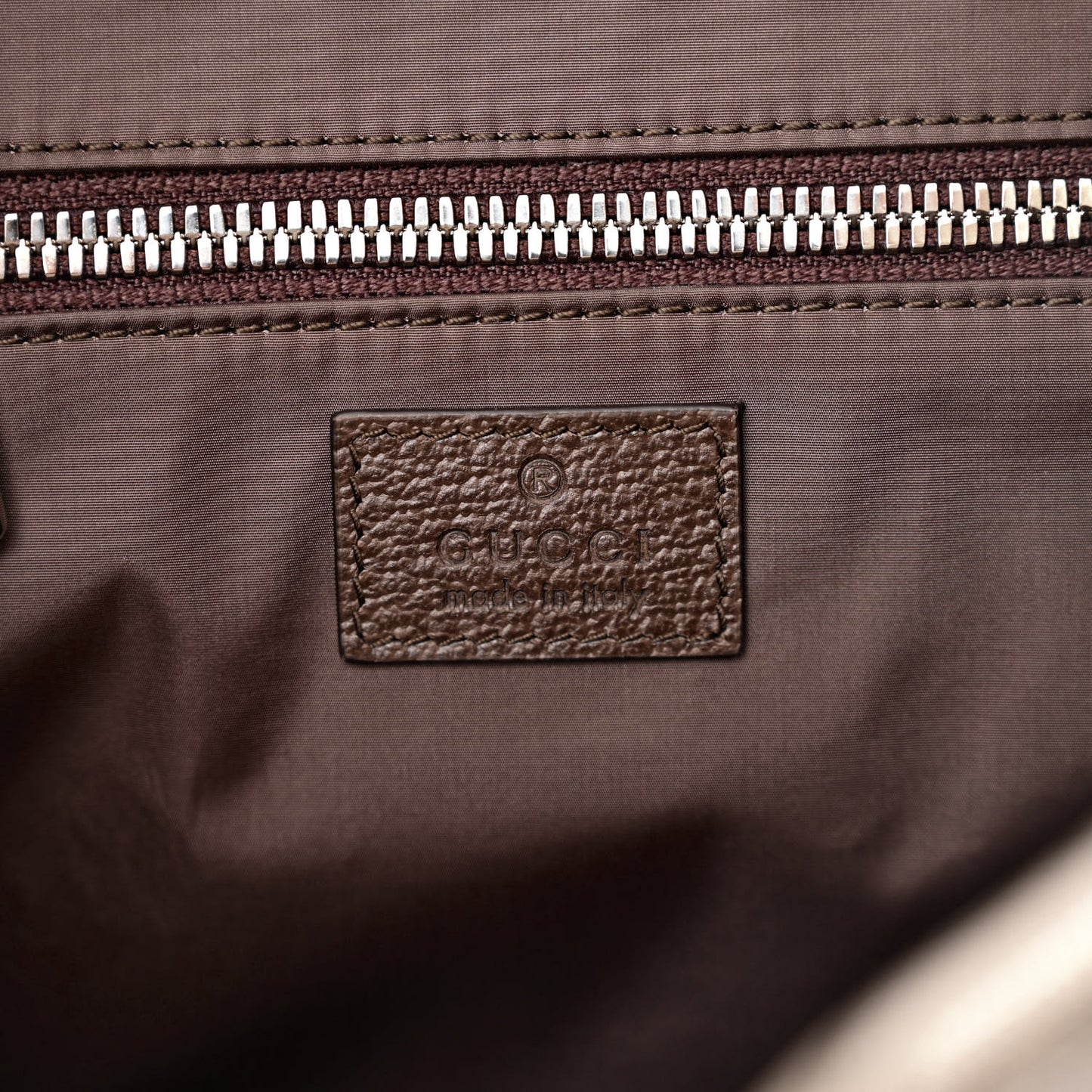 GG Supreme Small Messenger Bag Beige Ebony