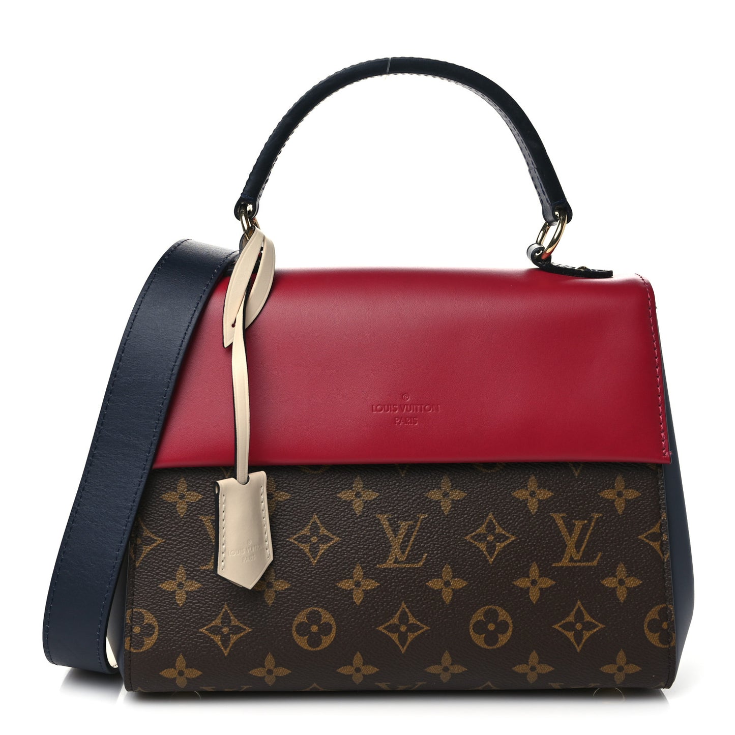 Monogram Calfskin Cluny BB Red