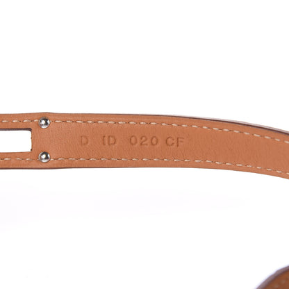 Hermes Matte Alligator Kelly Double Tour Bracelet T2 5P Pink 5 of 6