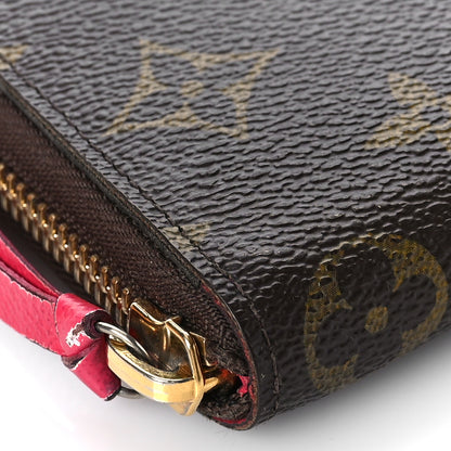 Louis Vuitton Monogram Clemence Wallet Fuchsia 7 of 10