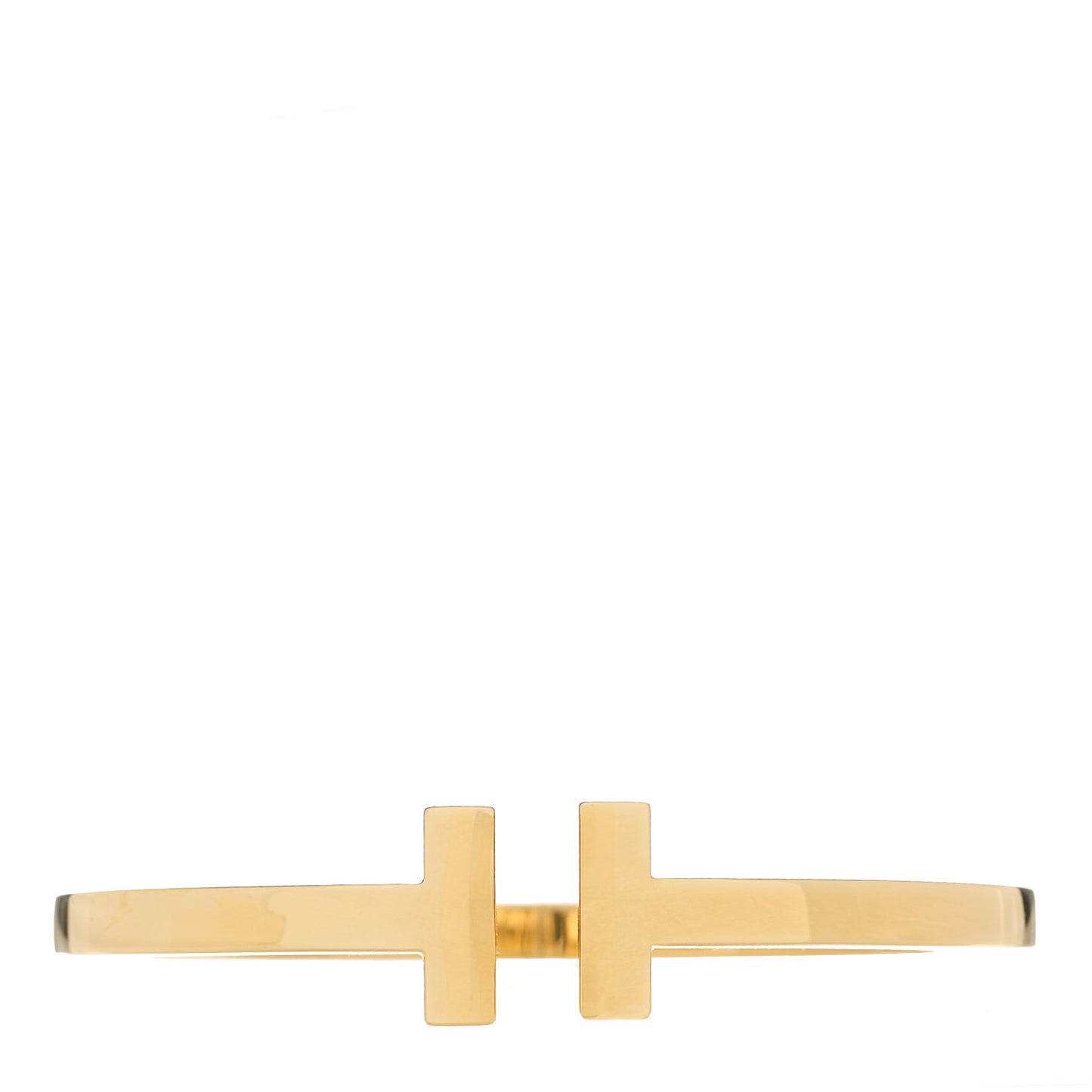 18K Yellow Gold T Square Bracelet