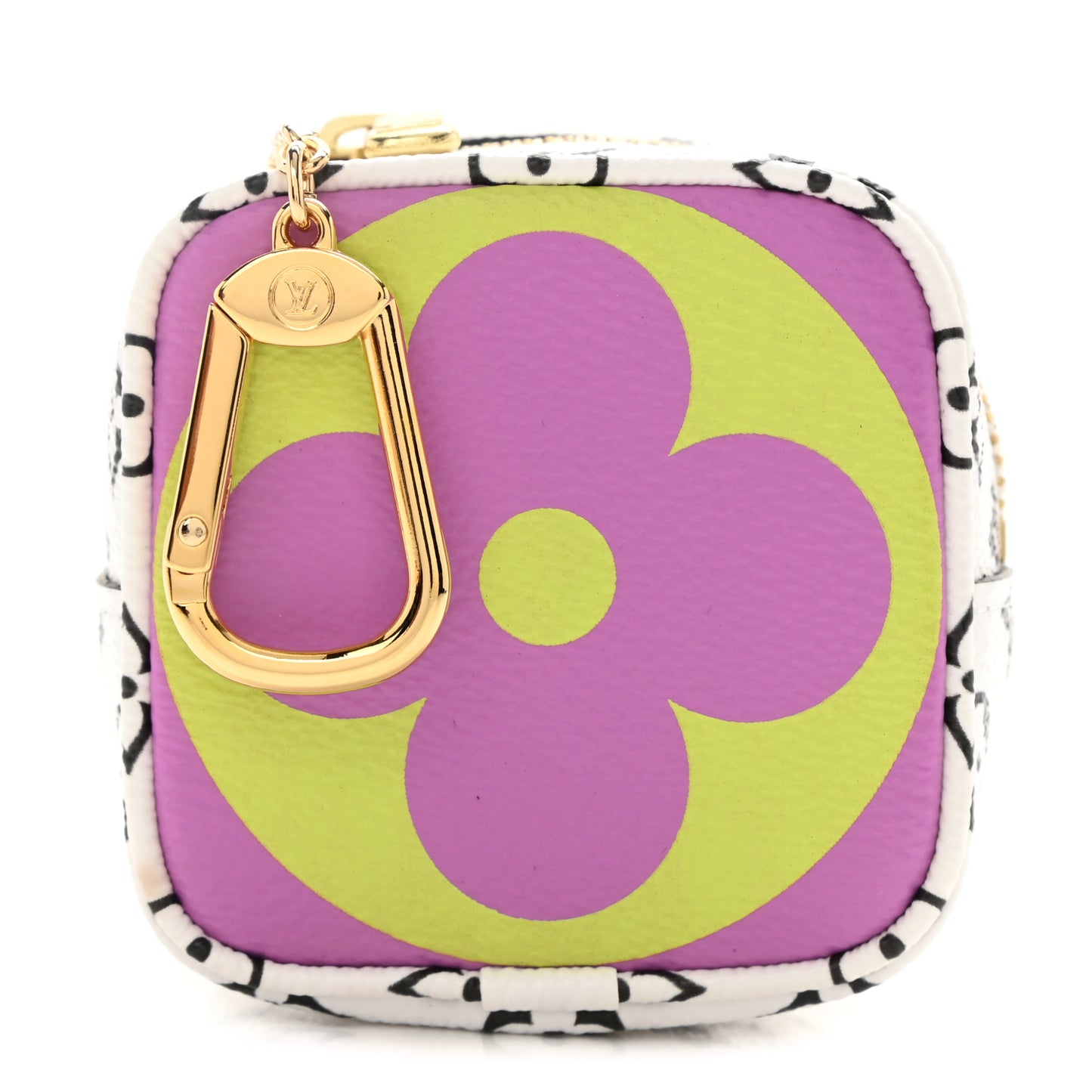 Monogram Giant Cube Coin Purse Pink