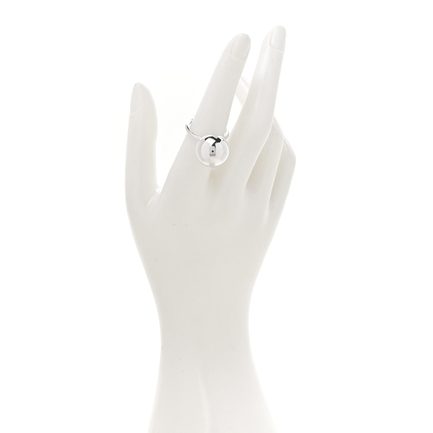 Sterling Silver 15.75mm Hardwear Ball Ring 54 7