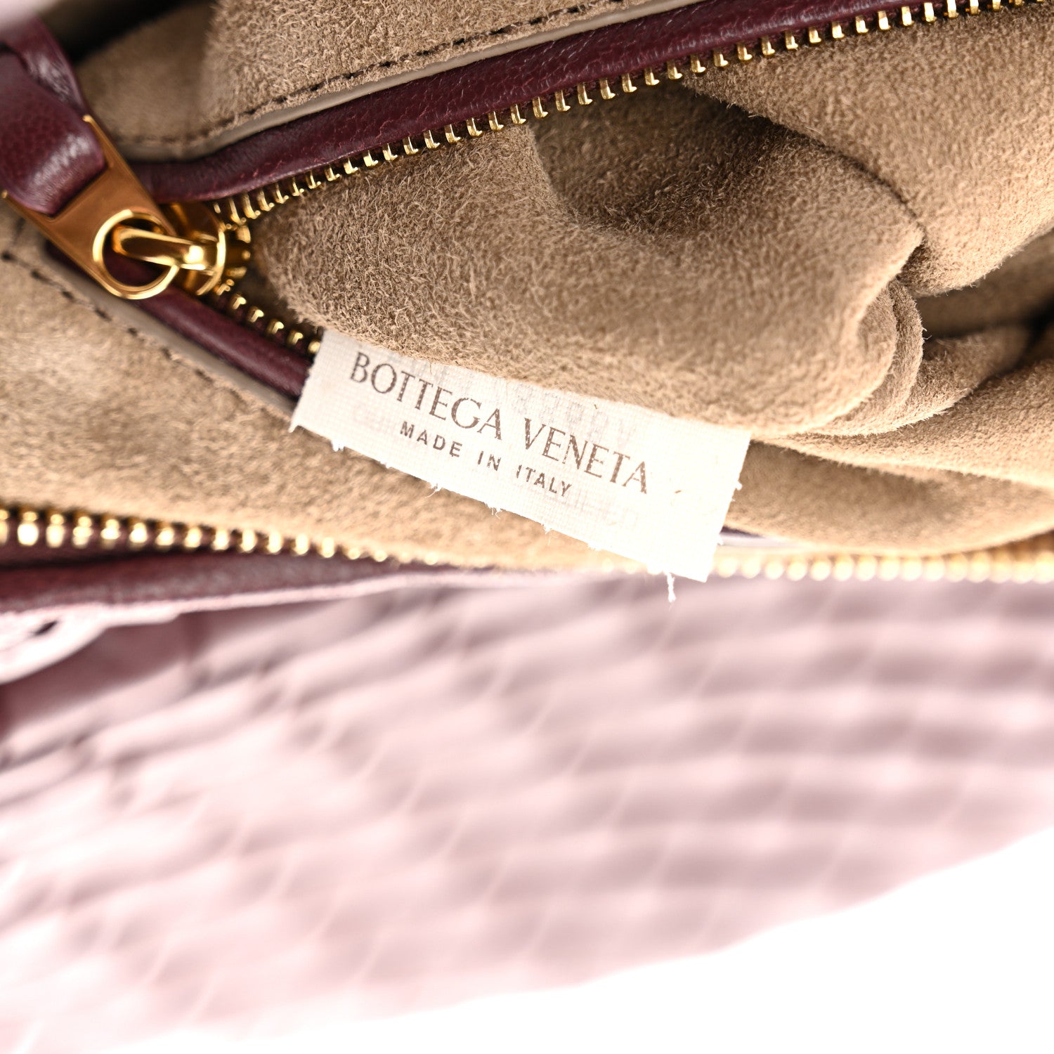 Bottega Veneta Lambskin Intrecciato Medium Padded Veneta Deep Mahogany 7 of 11