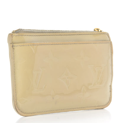 Louis Vuitton Vernis Key Pouch Blanc Corail 3 of 7