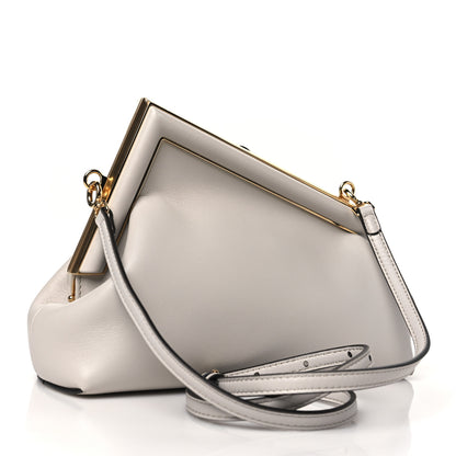 Fendi Shiny Nappa Small Fendi First Ghiaia 3 of 10