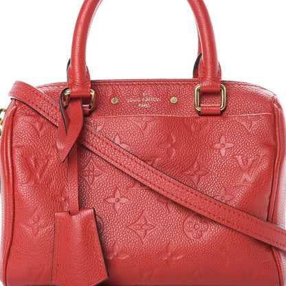 Louis Vuitton Empreinte Speedy Bandouliere 20 NM Cherry 9 of 13