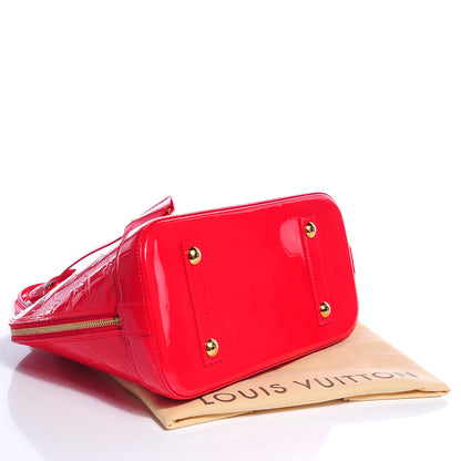 Louis Vuitton Vernis Alma PM Rouge Grenadine 4 of 7