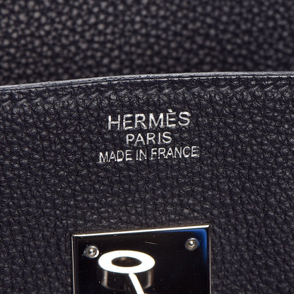 Hermes Togo Birkin 35 Indigo 12 of 46