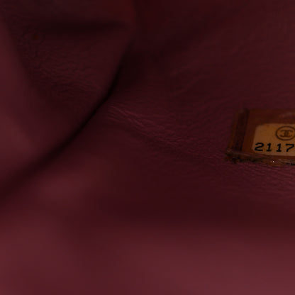 Chanel Caviar Quilted Clutch With Chain Flap Purple 7 of 16