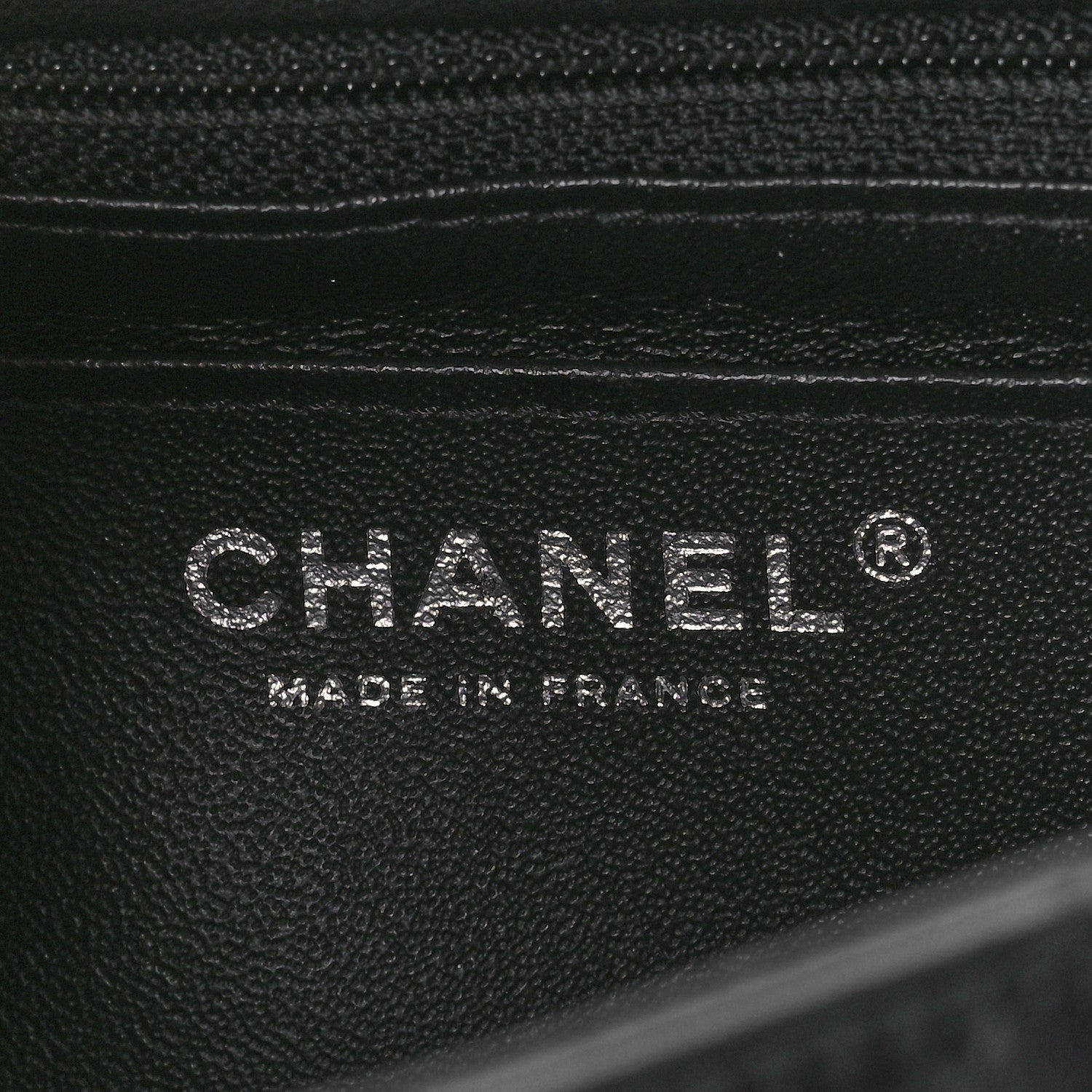 Chanel Lambskin Quilted Mini Square Flap Black 6 of 13