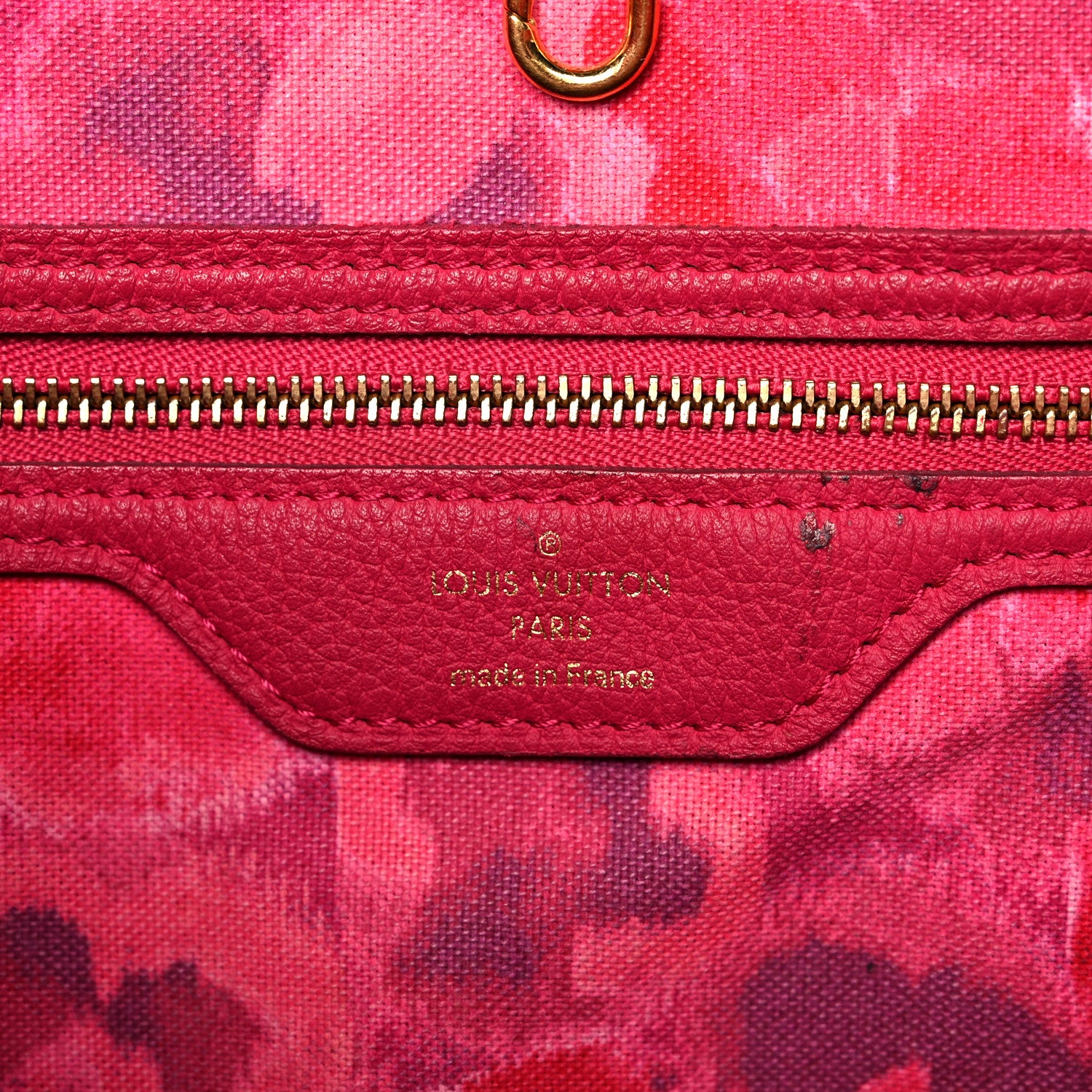 Louis Vuitton Monogram Articles de Voyage Ikat Neverfull GM Rose Indien 5 of 28