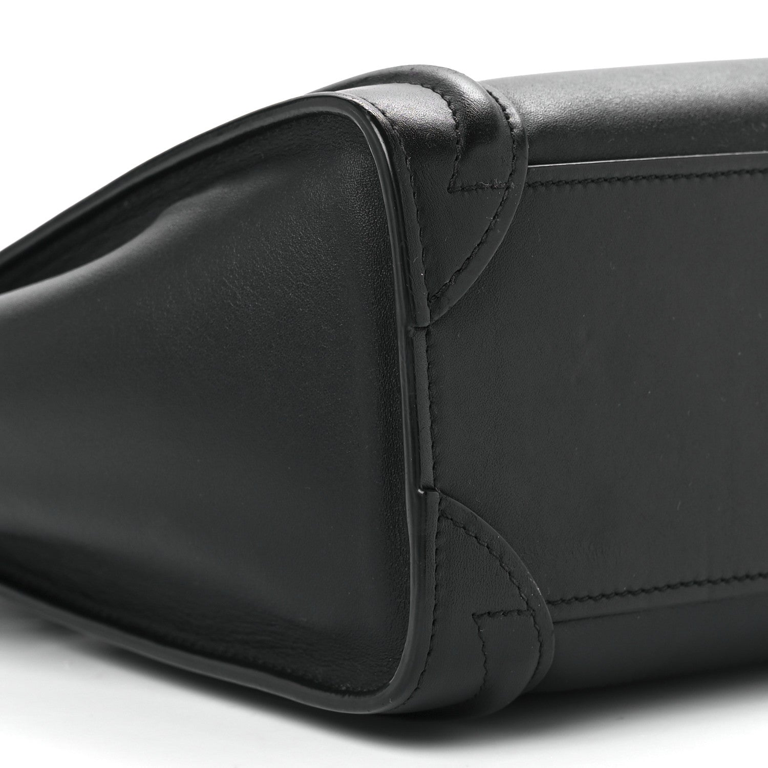 Celine Smooth Calfskin Nano Luggage Black 10 of 11