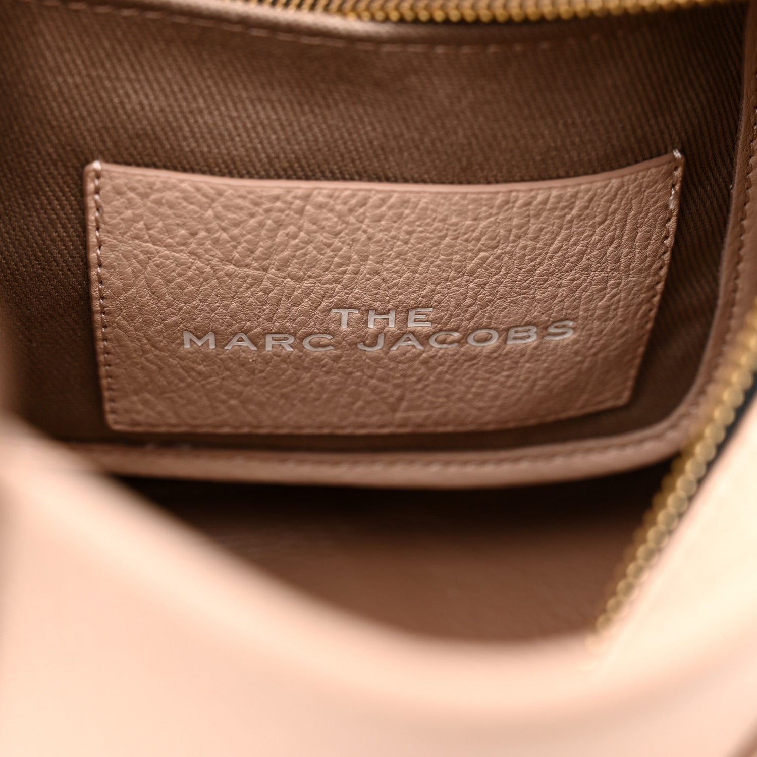 Marc Jacobs Grained Calfskin Small The Tote Bag Rose Dust 7 of 11