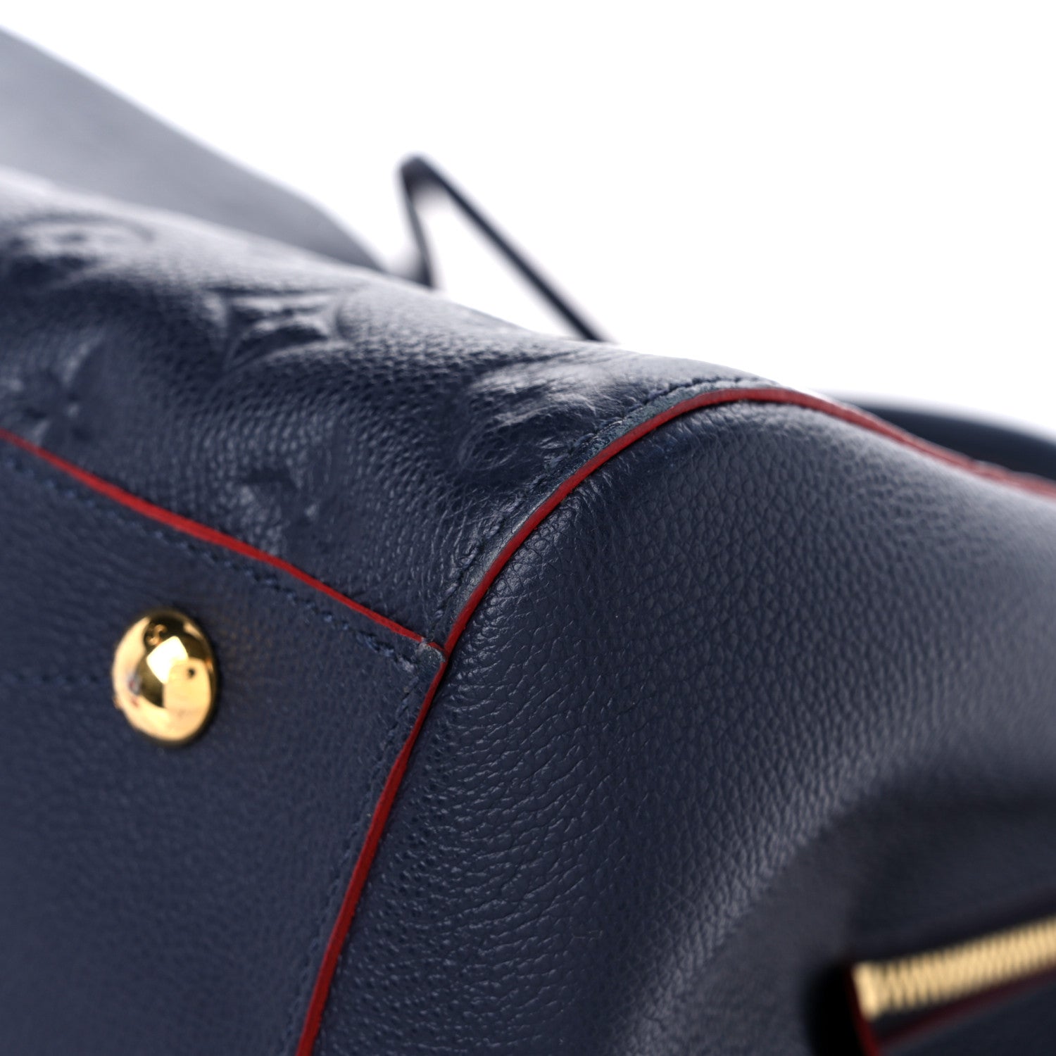 Louis Vuitton Empreinte Montaigne GM Marine Rouge 9 of 20