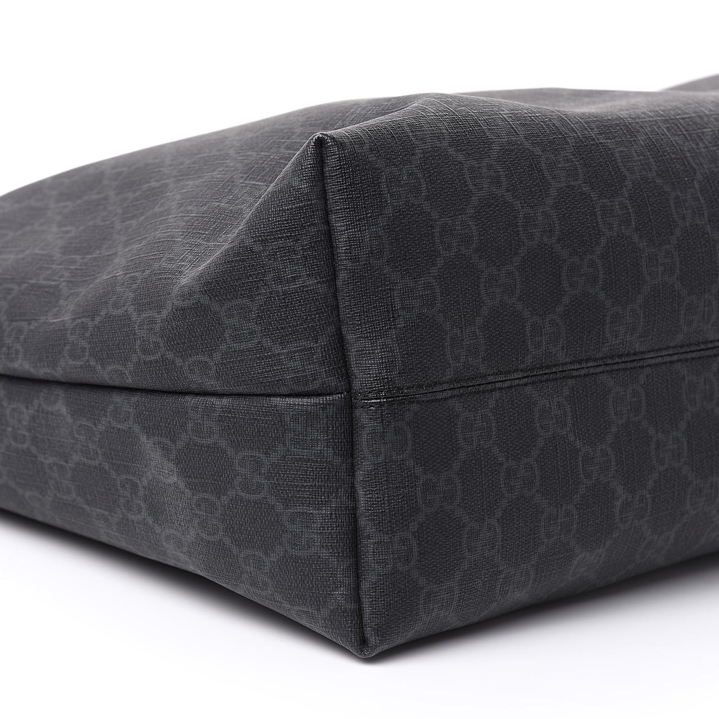 GG Plus Monogram Travel Bag Black