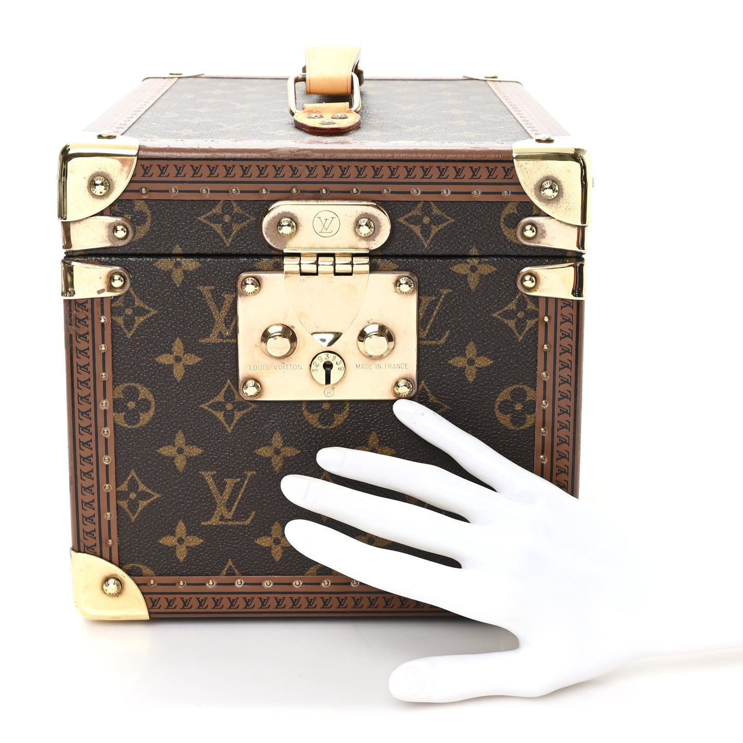 Monogram Boite Flacons Beauty Train Trunk Case