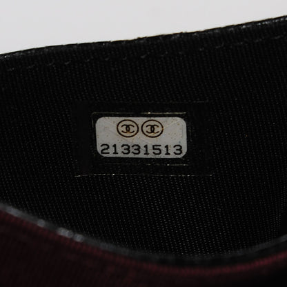 Chanel Caviar Quilted Flap Card Holder Black 7 of 9