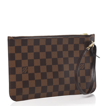 Louis Vuitton Damier Ebene Neverfull MM GM Pochette 3 of 6