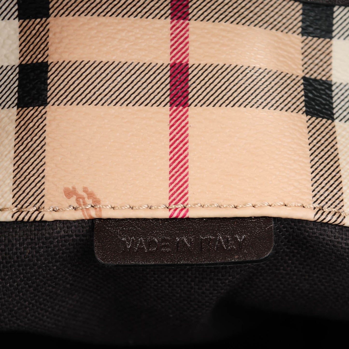 Haymarket Check Small Canterbury Tote Chocolate