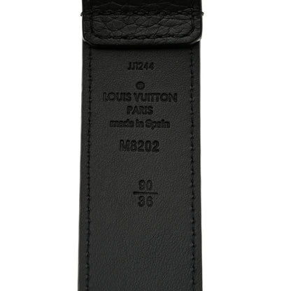 Louis Vuitton Taurillon 35mm Pont Neuf Belt 90 36 Black 3 of 6