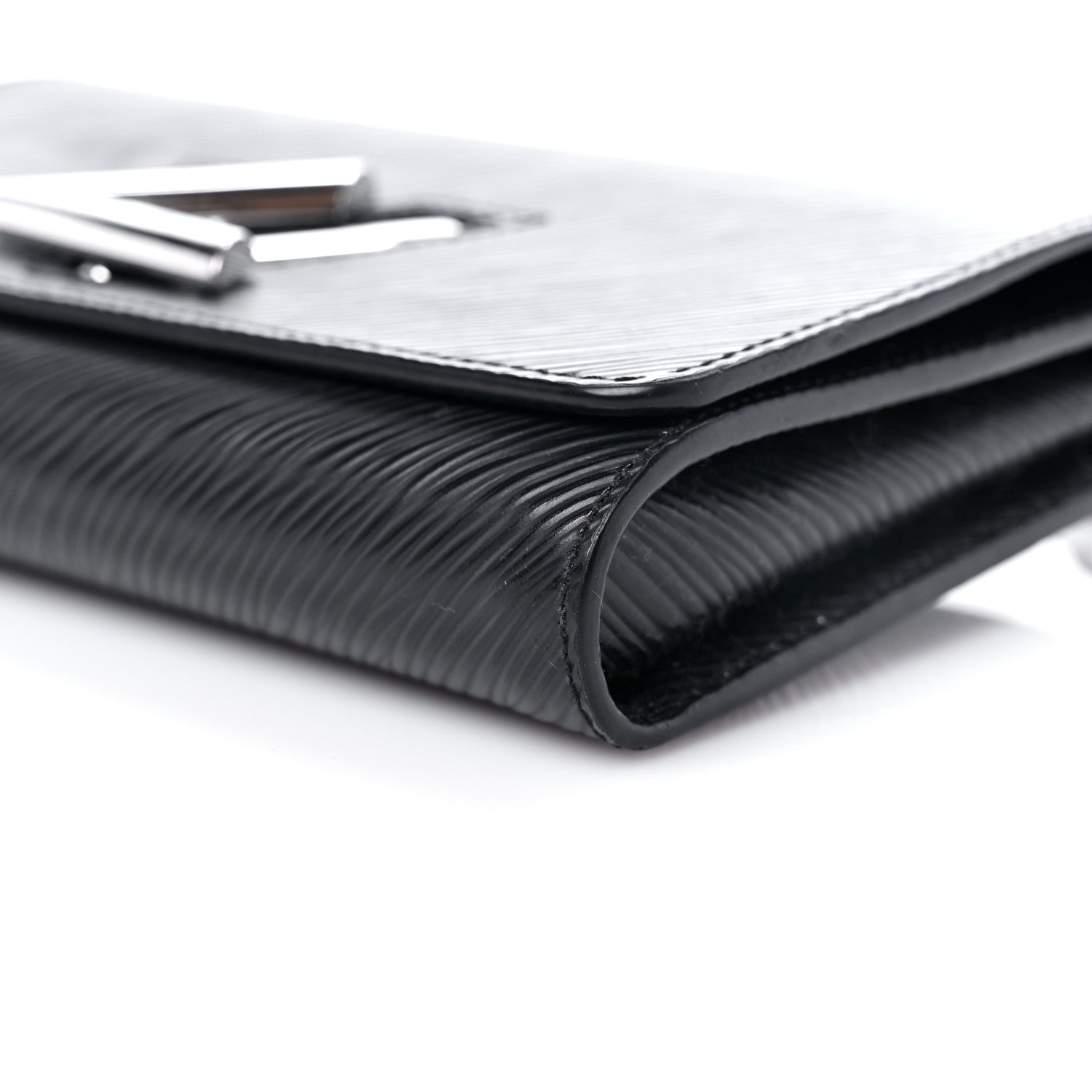 Louis Vuitton Epi Twist Chain Wallet Black 8 of 10