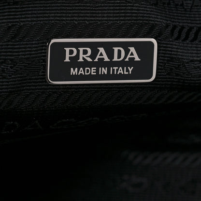 Prada Grace Lux Triangle Shoulder Bag White 6 of 11