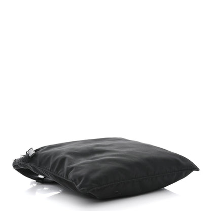 Prada Nylon Vela Flat Messenger Bag Black 4 of 11