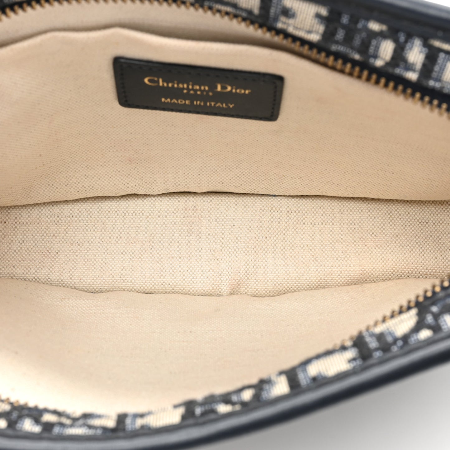 Oblique Diorquake Clutch Blue