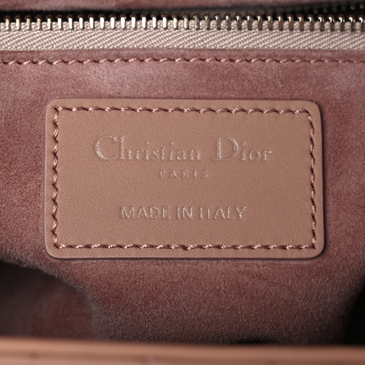 Christian Dior Ultra Matte Calfskin Cannage Medium Lady Dior Beige 5 of 9