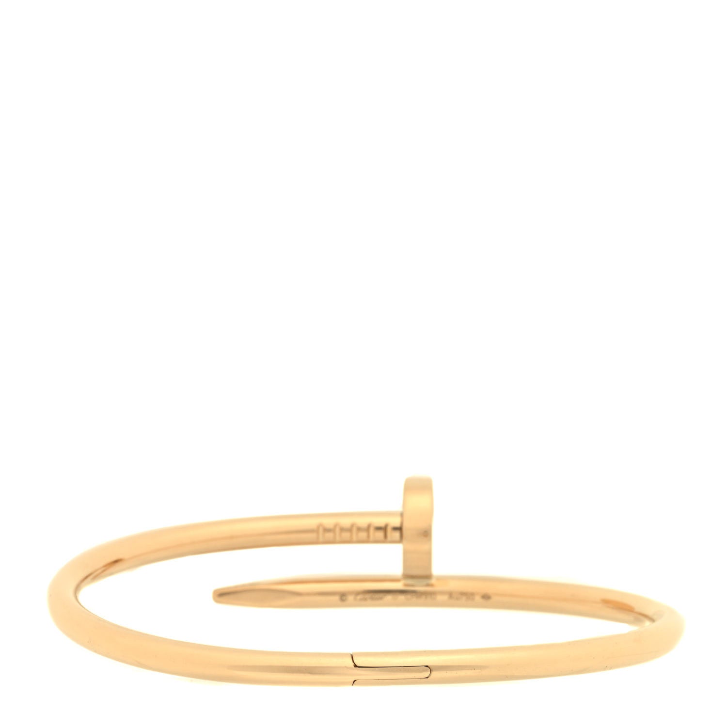 Cartier 18K Yellow Gold Juste Un Clou Bracelet 17 3 of 5