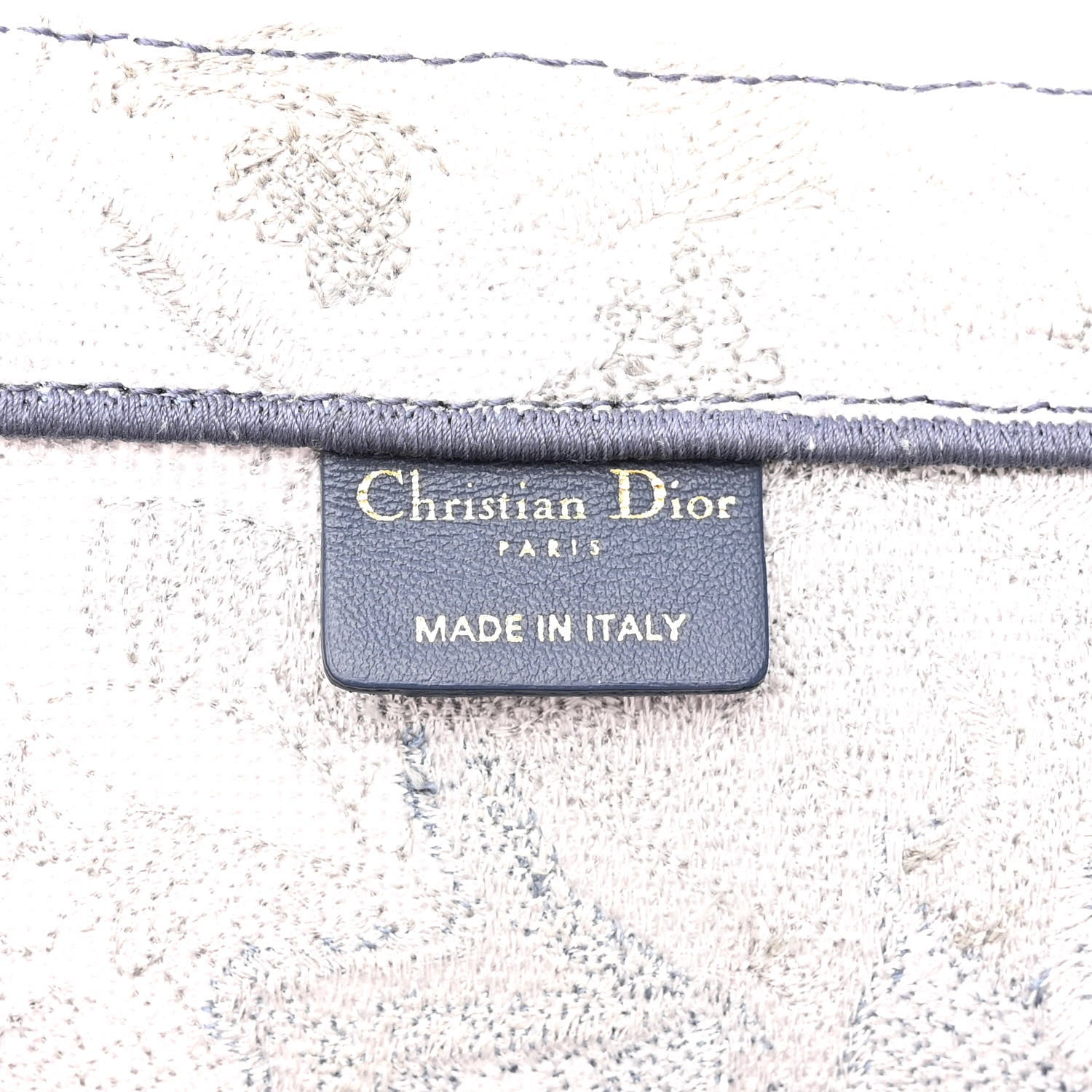 Christian Dior Gradient Canvas Embroidered Large Dioriviera Toile De Jouy Book Tote Blue 6 of 13