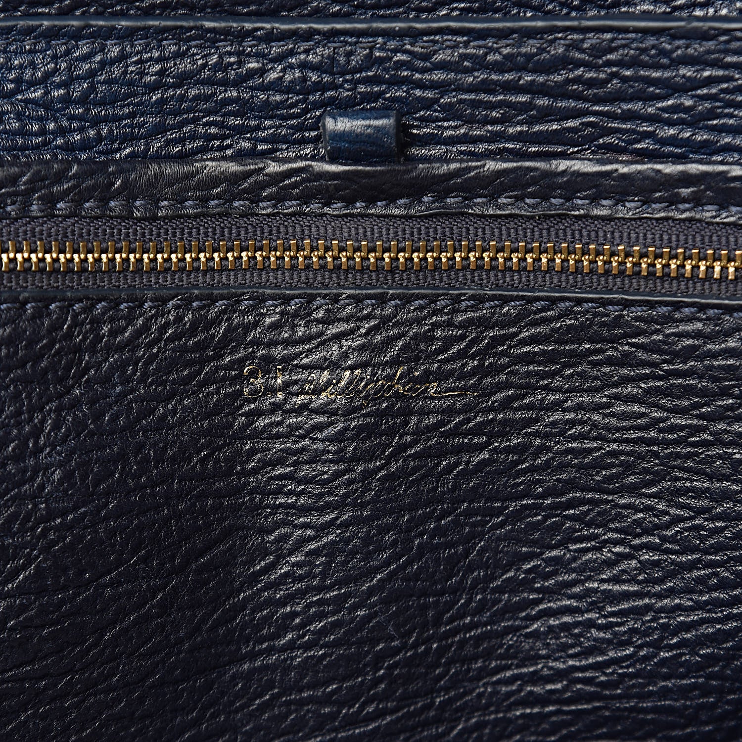 3.1 Phillip Lim 3.1 Textured Calfskin Large Pashli Satchel Ink 6 of 17