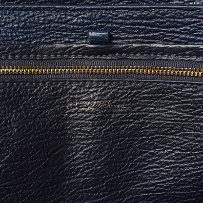 3.1 Phillip Lim 3.1 Textured Calfskin Large Pashli Satchel Ink 6 of 17
