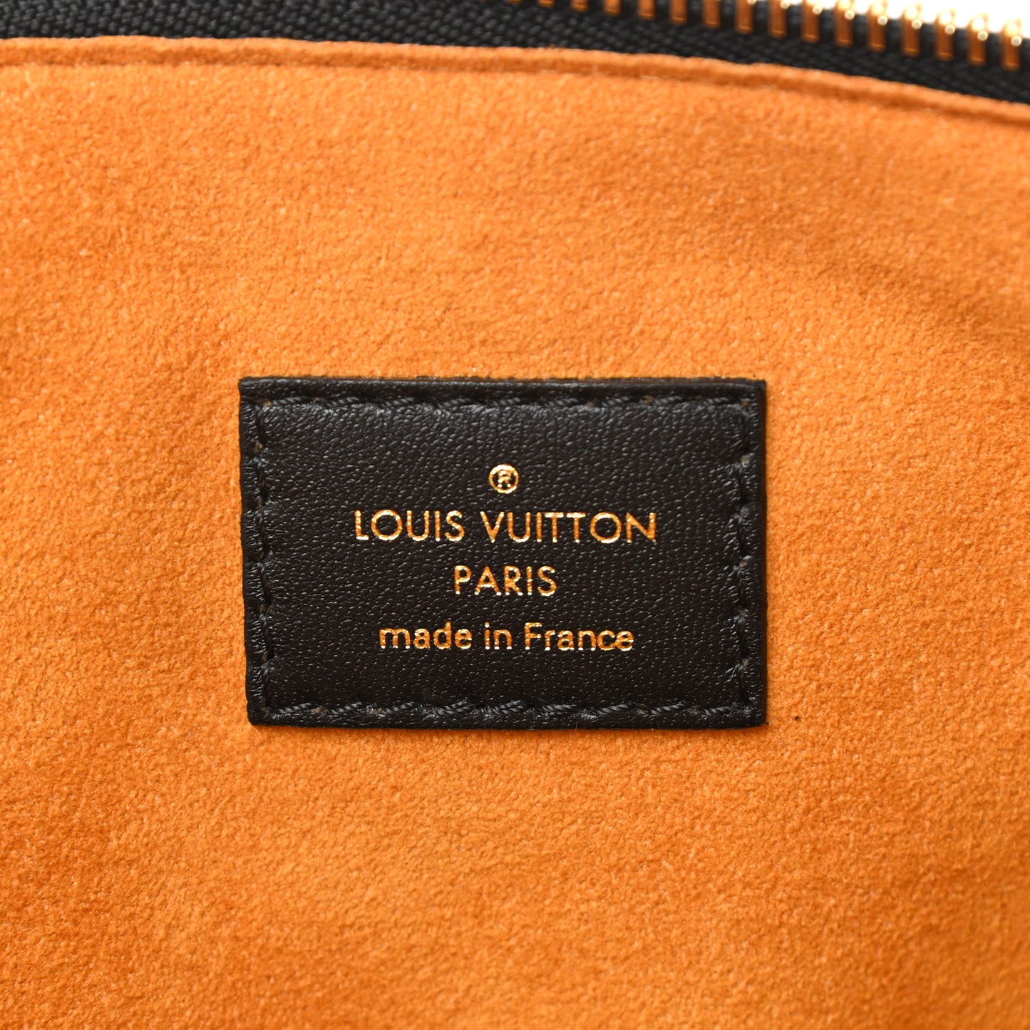 Lambskin Embossed Monogram Coussin MM Black