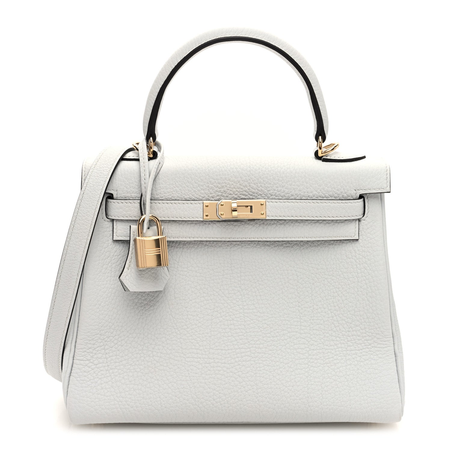 Hermes Togo Kelly Retourne 25 Gris Pale 1 of 11