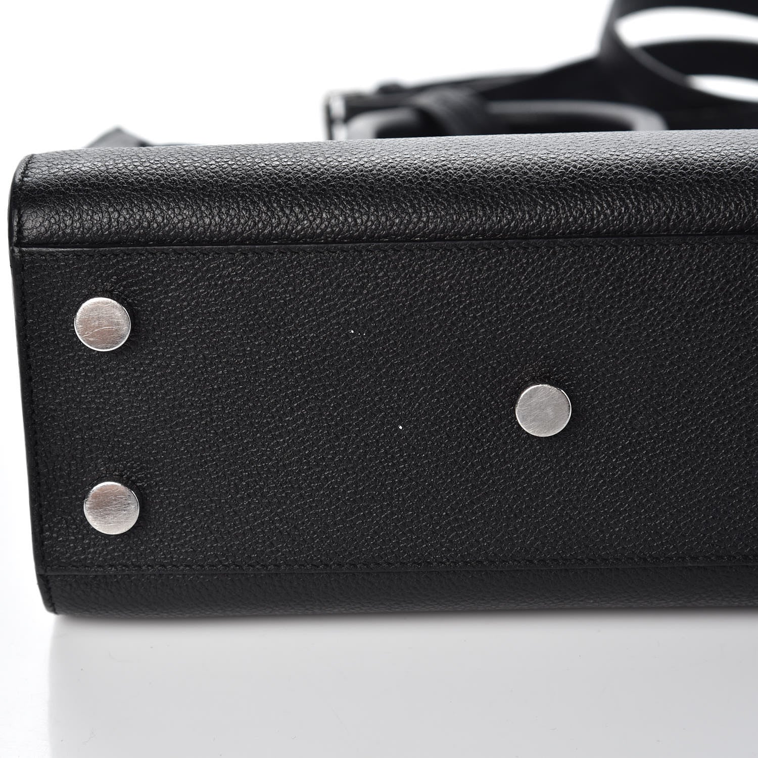 Saint Laurent Grained Calfskin Nano Sac De Jour Black 9 of 16