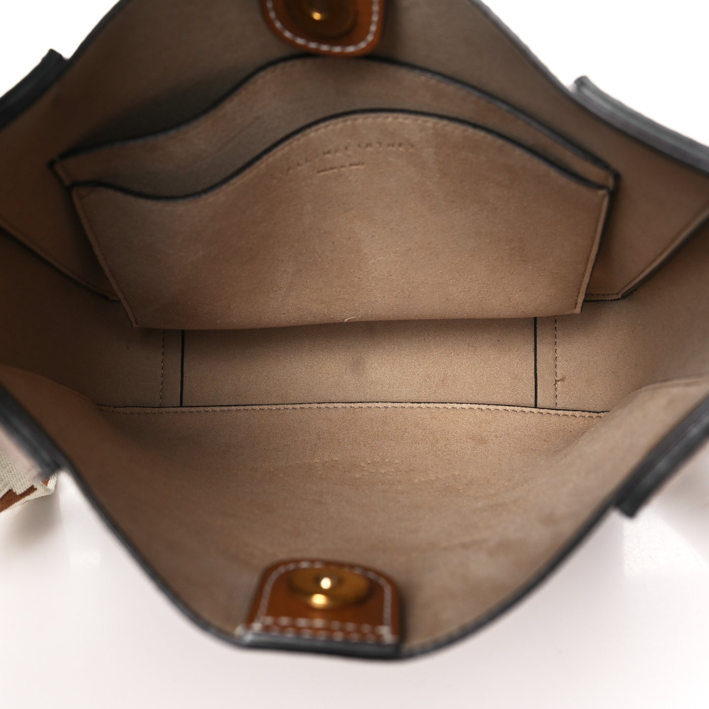 Grainy Alter Mat Studded Logo Mini Crossbody Pecan