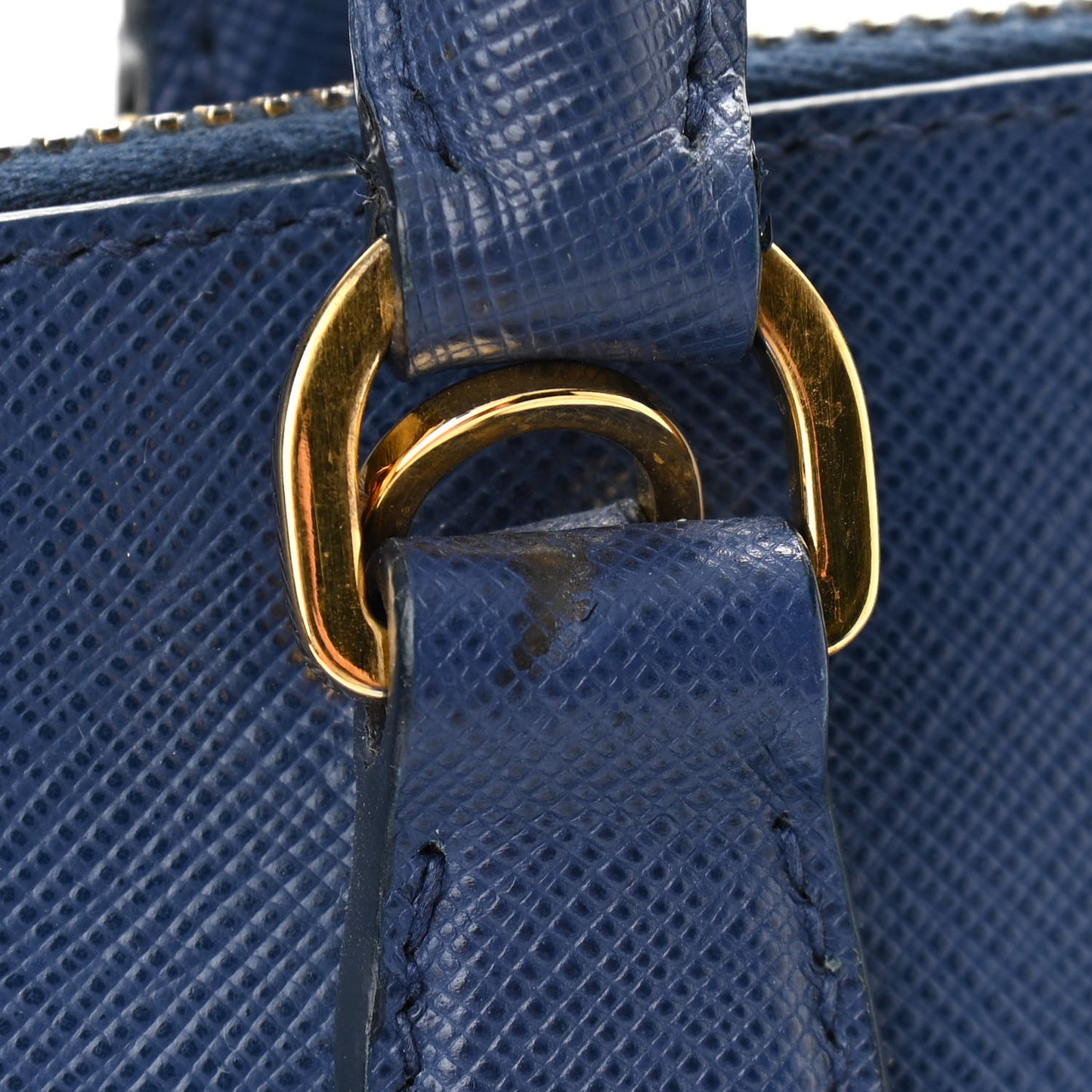 Saffiano Lux Medium Promenade Tote Bluette