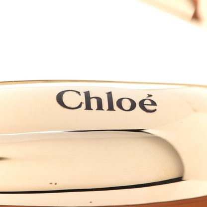 Chloe Small Grain Calfskin Kiss Bag Brown 8 of 11