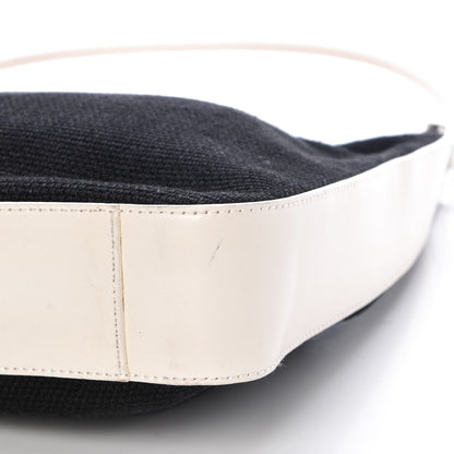 Gucci Canvas GG Hobo Black White 10 of 12