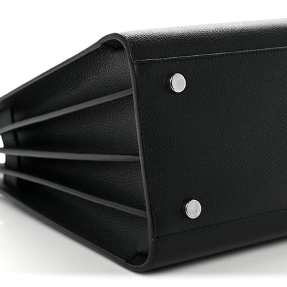 Saint Laurent Grained Calfskin Small Sac De Jour Black 8 of 9
