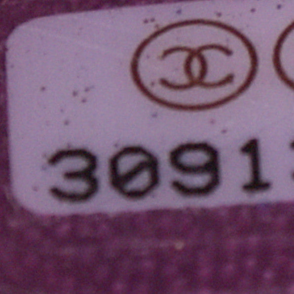 Chanel Iridescent Lambskin Quilted Mini Rectangular Flap Purple 5 of 5
