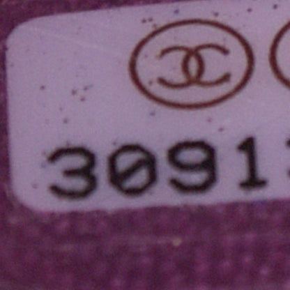 Chanel Iridescent Lambskin Quilted Mini Rectangular Flap Purple 5 of 5